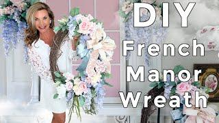 ((NEW!!!)) DIY French Manor WREATH + SWAG DECOR CRAFTS~Bridgerton~  Olivia's Romantic Home DIY