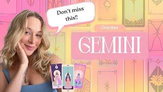 Gemini ️ Everything Is Changing! Rewards & Recovery!  || October Tarot Horoscope