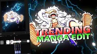 Trending Manga Edit Tutorial on CapCut | CapCut Tutorial