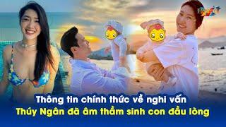 HÓNG TV | nghi vấn Thúy Ngân đã âm thầm sinh con đầu lòng