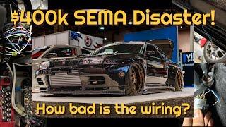 Fixing my $400k Sema Skyline Disaster Pt.1- I paid how much for this wiring?!?