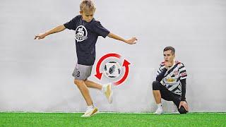 EASY FOOTBALL SKILL for KIDS for 2 DAYS! Football soccer tutorial SLAP ATW