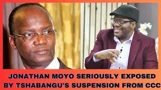 JONATHAN MOYO SERIOUSLY EXPOSED BY TSHABANGU'S SUSPENSION FROM CCC