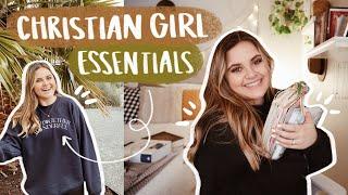 TOP 10 CHRISTIAN ESSENTIALS || Morning Routine Must Haves