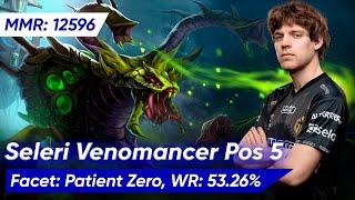 Seleri VENOMANCER Pos 5 | Dota 2 Support Pro Gameplay 7.37