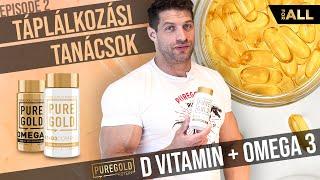 D-VITAMIN-OMEGA 3, Király Laci, Táplálékkiegészítő Tippek, EP2