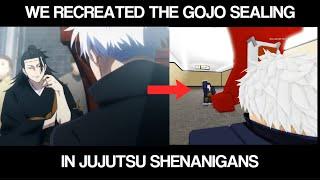 We recreated the Gojo sealing in jujutsu shenanigans