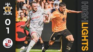 Match Highlights | Cambridge United 0-1 Crawley Town | Sky Bet League One