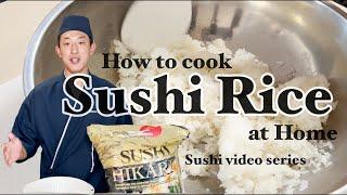 Easy Homemade Sushi Rice Recipe/Sushi Making Series