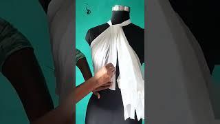 Draping Techniques by Muthalshasheriff #001 #draping #fashion #shorts #viralvideo