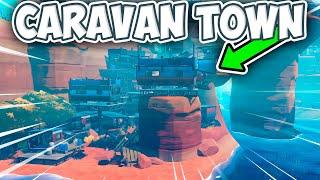 Looting Caravan Town In Raft