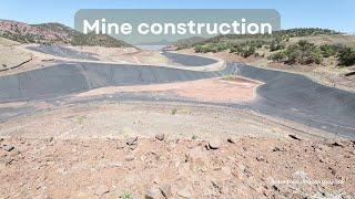 Construction work underway at Hermosa mine