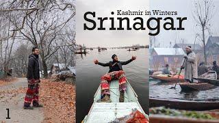 Things to do in Srinagar | Kashmir in Winters | House Boat Stay | Shikara Ride | Travel Series | Ep1