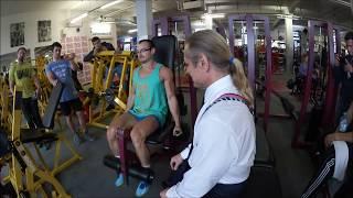 Tom Platz shows me what means high intensity workout!