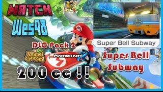 Mario Kart 8 - 200cc - Super Bell Subway - Wii U