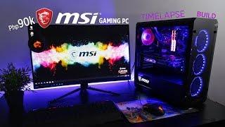 Php90K MSI Gaming PC  Time Lapse Build ft. Z390 Gaming Edge AC & MSI Armor RTX 2070