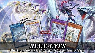 New Blue-Eyes Ultimate Spirit Dragon Deck, Blue-Eyes New Support! [Yu-Gi-Oh! Master Duel]