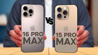 iPhone 16 Pro Max Vs iPhone 15 Pro Max