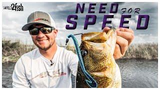 How to Swim Speed Worms For Bass