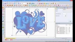 Split Designs with Floriani Total Control Professional