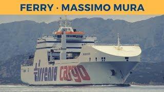 Arrival of ferry MASSIMO MURA in Olbia (Tirrenia)