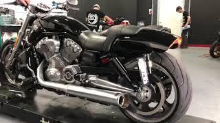 Arnott Fox series air suspension system for a Harley Vrod