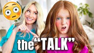 The "TALK" | Parents Explain The Birds & The Bees to ElleCee! *Emotional*