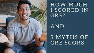 GRE Score | 3 Myths of GRE Scores | MS in USA | Yudi J