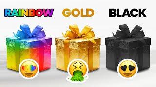 Choose Your Gift!  Rainbow, Gold or Black ⭐️