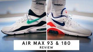 Nike Air Max 180 & 93 | Review (German)