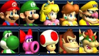 Mario Kart Double Dash - All Characters