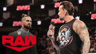 FULL SEGMENT: CM Punk and Seth Rollins have an intense final confrontation: Raw, Dec. 30, 2024