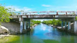 The Jumping Bridge: A Hidden Gem in Sugarloaf Key, Florida | DJI Mini 4 Pro