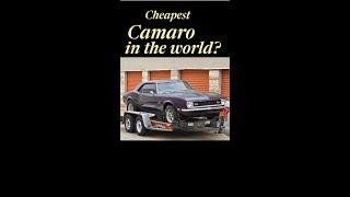 Worlds cheapest 1st gen Camaro?!?