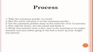 How to Use Honey and Cinnamon for Weight Loss | Honey and Cinnamon Drink