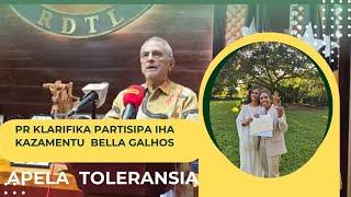 Prezidente Repúblika Dr. Ramos-Horta klarifika nia Prezensa iha Kazamentu Bella Galhos @AKREMATV