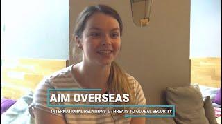 Hello Louise - International Relations and Threats to Global Security | AIM Overseas