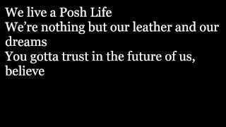 Lady Gaga - Posh Life (lyrics)