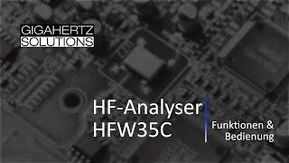 Gigahertz Solutions Elektrosmog-Messgerät HFW35C Funktionen