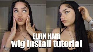 Highly Recommended HD Lace 13X4 Frontal Wig Straight  Ft. ELFIN HAIR