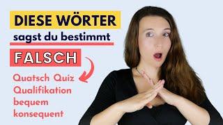 "Q"/"Qu" richtig sagen! AKZENTFREI sprechen & AUSSPRACHE lernen (Deutsch B1, B2, C1, C2)