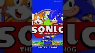 If Sonic 2 had NEW title screen  Sonic The Comic Title Screen  Sonic 2 Absolute mods Shorts