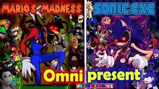 'Omnipresent Noichi Remix V2' but it's Mario's Madness vs Sonic.exe!