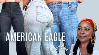 American Eagle Jeans Haul + Review: Size 10 & 12 (6 Pairs)