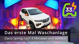 Dacia Spring -  Mit dem E-Auto durch die Waschanlage!?