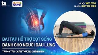 Bài tập điều trị thoái hóa cột sống thắt lưng [10 PHÚT MỖI NGÀY] | CTCH Tâm Anh