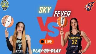 Chicago Sky vs Indiana Fever live play-by-play with Quita