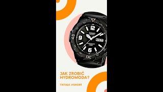 ️ ZEGAREK wypełniony OLEJEM! #tiktalk #shorts #hydromod #casio