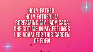 Mayorkun ft Victony - Holy Father (Lyrics Video )