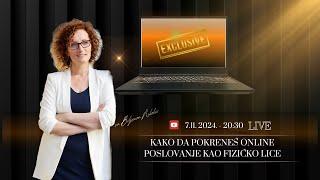 KAKO DA POKRENES ONLINE BIZNIS KAO FIZICKO LICE